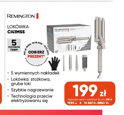 Lokówka CI41M55 Remington promocja w Max Elektro