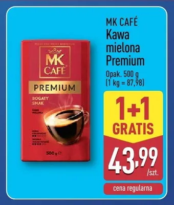 Kawa mielona Premium promocja w Aldi