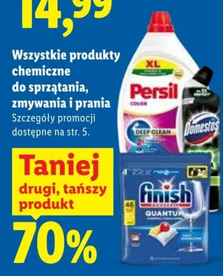 Wszystkie produkty chemiczne do sprzątania zmywania i prania promocja w Lidl