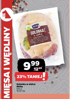 Golonka w siatce Skiba promocja w Netto