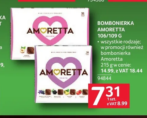 Bombonierka Amoretta Mieszko promocja w Selgros