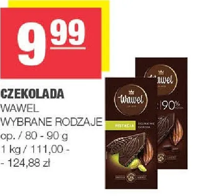 Czekolada Wawel promocja w SPAR