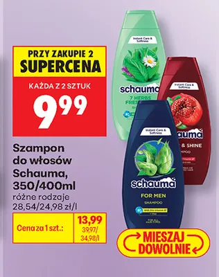 Szampon do włosów aloes Harmonia (hebe) promocja w Biedronka