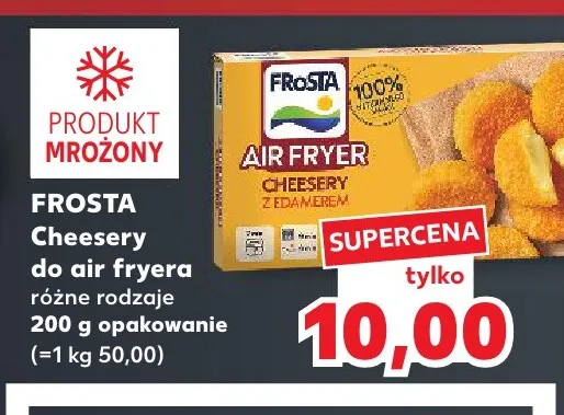 Cheesery do air fryera Frosta z edamerem promocja w Kaufland