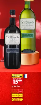 Wino Le Carillon Red Medium Sweet promocja w Biedronka