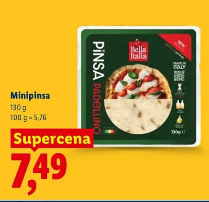 Minipinsa Bella Italia promocja w Lidl