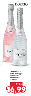 Wino musujące Dorato Ice promocja w Kaufland