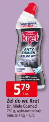 Żel do WC Antykamień Multi Action promocja w Leclerc