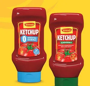 Ketchup Winiary 0% dodatku cukru promocja w Biedronka