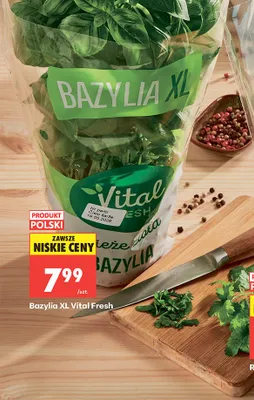 Bazylia XL Vital Fresh promocja w Biedronka