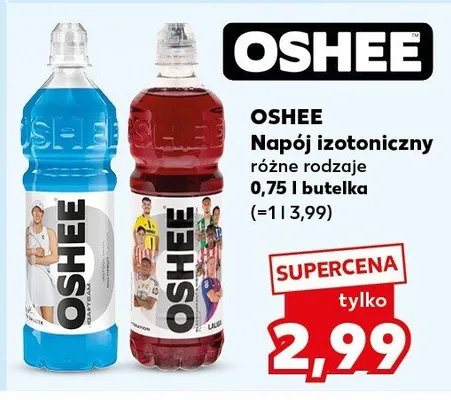 Napój izotoniczny Oshee promocja w Kaufland