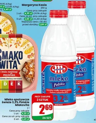 Margaryna Kasia promocja w Dino