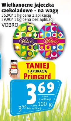 Wielkanocne jajeczka czekoladowe - na wagę promocja w Prim Market