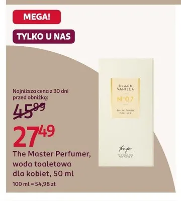Woda toaletowa dla kobiet The Master Perfumer promocja w Rossmann