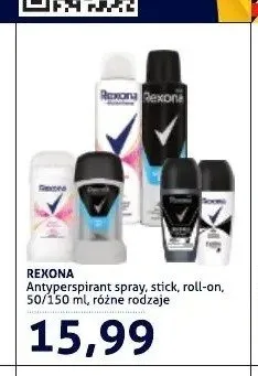 Antyperspirant Rexona promocja w Blue Stop