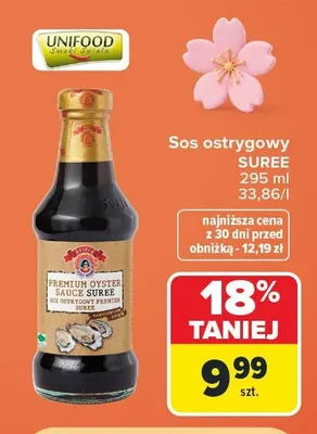 Sos ostrygowy Suree promocja w Carrefour Market