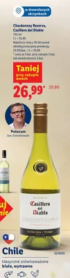 Wino Chardonnay Reserva promocja w Lidl