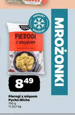 Pierogi z mięsem Pycha Micha promocja w Netto