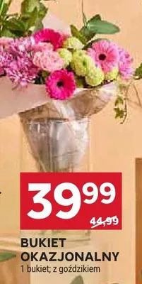 Bukiet okazjonalny z goździkiem promocja w Stokrotka