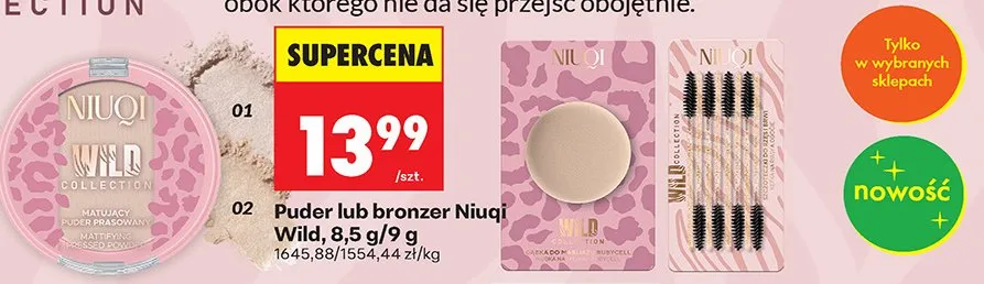 Bronzer Wild promocja w Biedronka