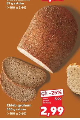 Chleb graham promocja w Kaufland