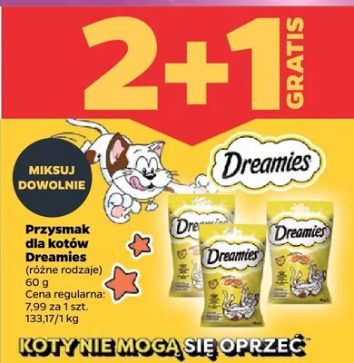 Przysmak dla kotów promocja w Netto