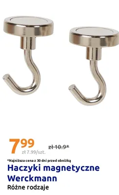 Haczyki magnetyczne Werckmann promocja w Action