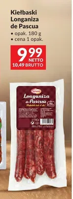 Kiełbaski Longaniza de Pascua Serrano promocja w Makro