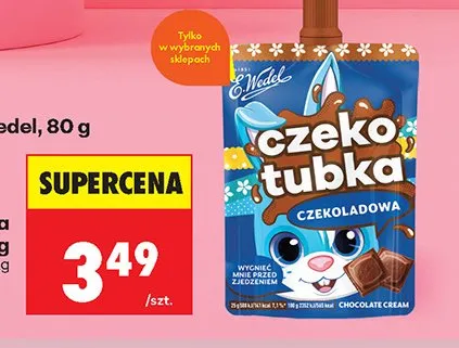 Czekotubka promocja w Biedronka