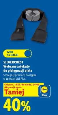 Artykuły do pielęgnacji ciała SILVERCREST promocja w Lidl