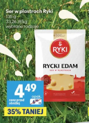 Ser w plastrach Ryki promocja w Delikatesy Centrum