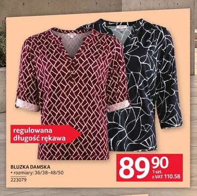 Bluzka damska promocja w Selgros
