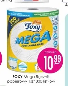 Ręcznik papierowy Foxy Mega promocja w Drogerie Jasmin