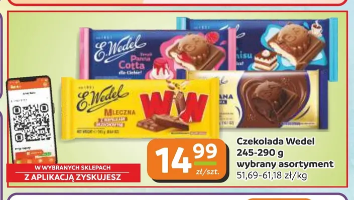 Czekolada E.Wedel promocja w Gama