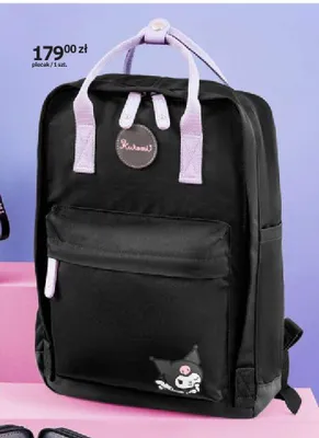 Plecak Kuromi czarny promocja w Empik