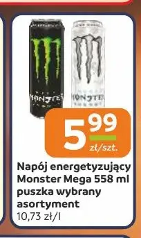 Napój energetyzujący Monster Mega promocja w Gama