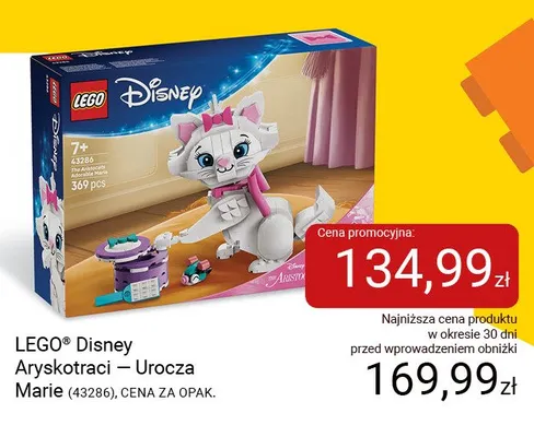 Klocki LEGO Disney Aryskotraci - Urocza Marie 43286 promocja w Smyk