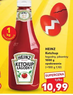 Ketchup pikantny promocja w Kaufland
