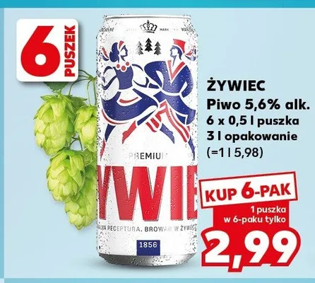 Piwo Żywiec promocja w Kaufland