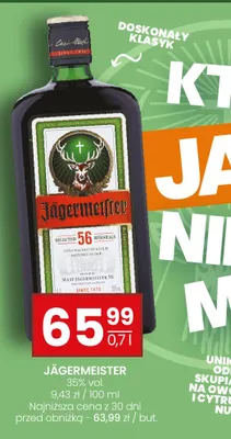 Likier Jägermeister promocja w Twój Market