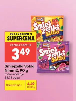 Śmiejżelki Sokki Nimm2 promocja w Biedronka