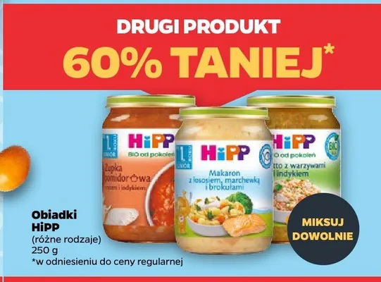 Obiadki różne rodzaje promocja w Netto