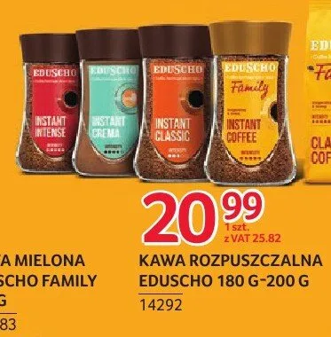 Kawa rozpuszczalna Eduscho promocja w Selgros