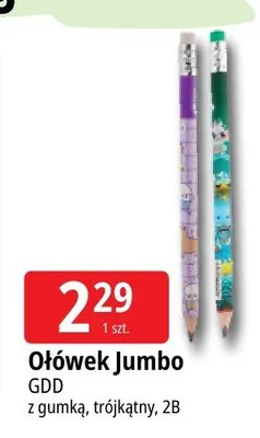 Ołówek Jumbo Happy Color promocja w Leclerc