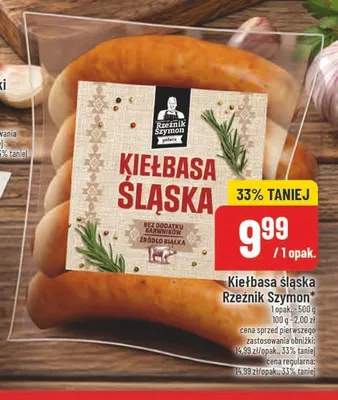Kiełbasa śląska Rzeźnik Szymon promocja w POLOmarket