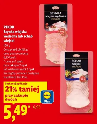 Schab wiejski PIKOK promocja w Lidl
