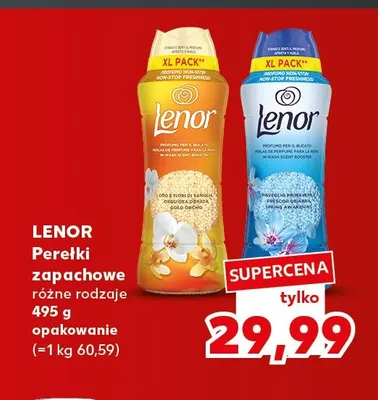 Perełki zapachowe Lenor promocja w Kaufland