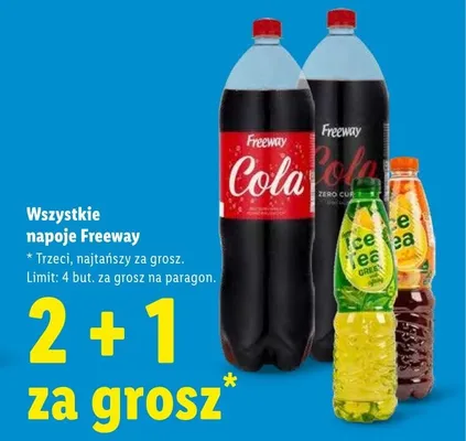 Napój Freeway promocja w Lidl