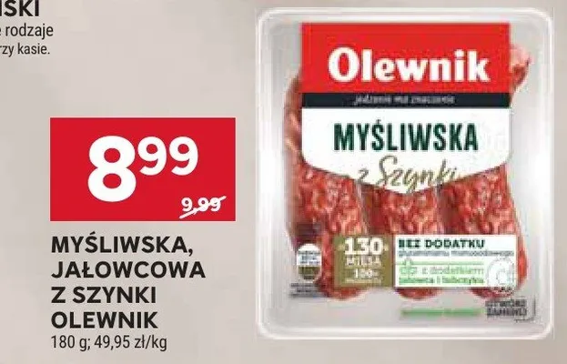 Myśliwska, jałowcowa z szynki promocja w Stokrotka