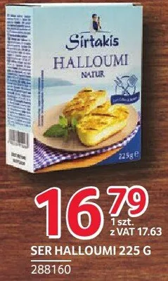 Ser Halloumi Natur Sirtakis 288160 promocja w Selgros